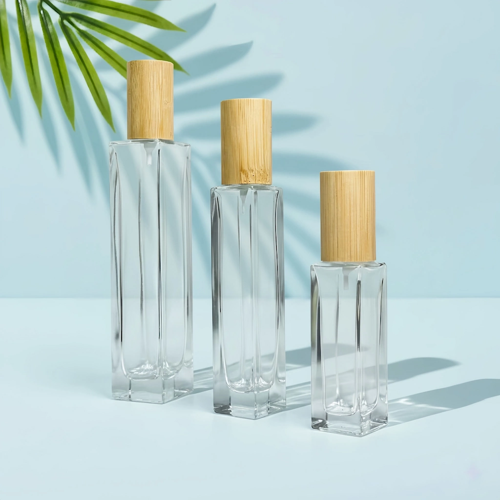 Wholesale Cylinder Glass Perfume Bottle for Fragrance