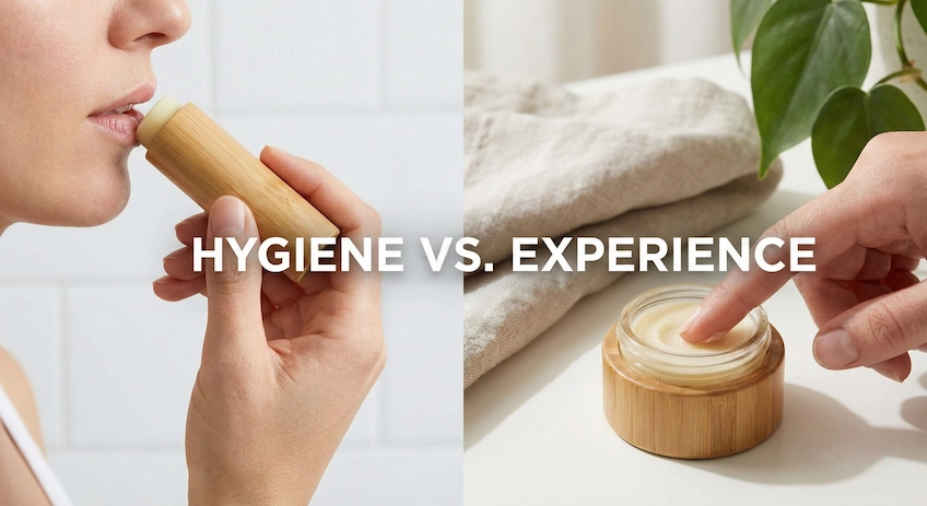 Packaging Showdown: Tubes vs. Tins vs. Jars lip balm packaging comparison tubes vs jars